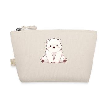 Polar Bear Eisbären Eisbär - Bio-Täschchen - Natur - Vorne