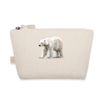 Polar Bear Eisbären Eisbär - Bio-Täschchen - Natur - Vorne