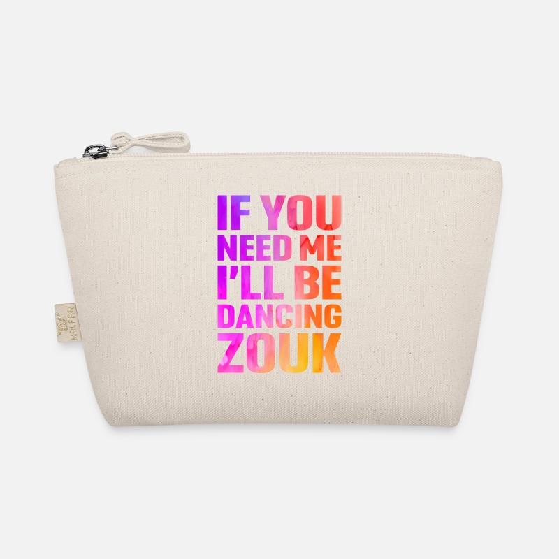 Witziger Zouk Tänzer Spruch Bio-Täschchen