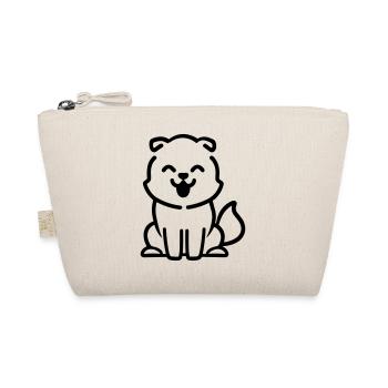 Hund - Bio-Täschchen - Natur - Vorne