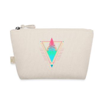 Tannenbaum Vaporwave Synthwave des années 90 80 coucher de soleil - Trousse biologique - nature - Devant