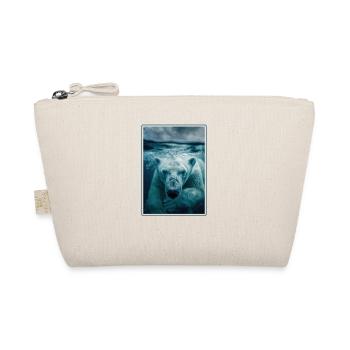 Polar Bear Eisbären Eisbär - Bio-Täschchen - Natur - Vorne