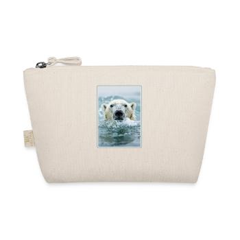 Polar Bear Eisbären Eisbär - Bio-Täschchen - Natur - Vorne