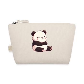 Giant Panda Große Pandas Großer Panda - Bio-Täschchen - Natur - Vorne