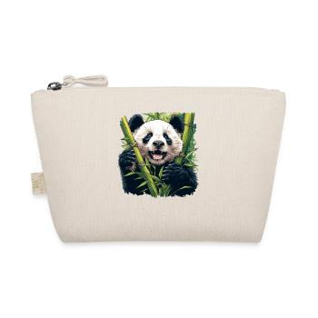 Giant Panda Große Pandas Großer Panda - Bio-Täschchen - Natur - Vorne