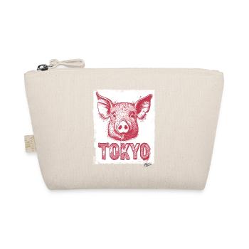 Sow the Tokyo Pig - Organic Pouch - nature - Front