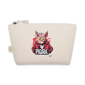 A-Kira: 90er Anime-Film-Parodie – Pig the Pigira - Bio-Täschchen - Natur - Vorne