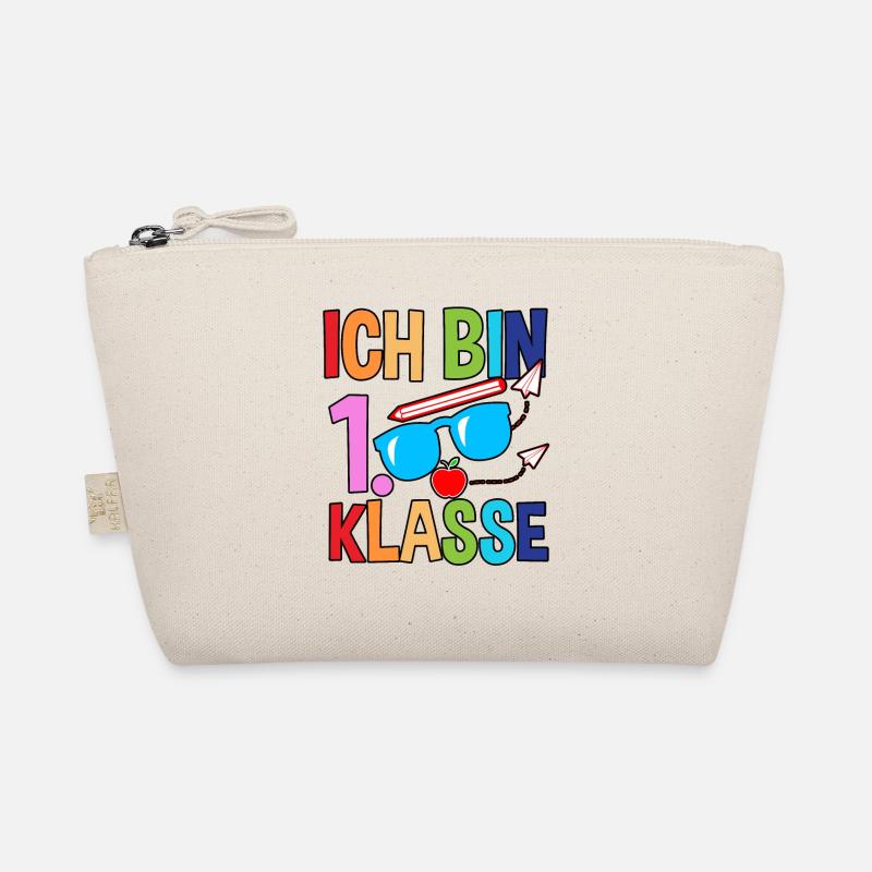 Erste Klasse Schulkind Schulbeginn Einschulung Bio-Täschchen
