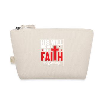 His Will His Way My Faith #IVFJourney Infertility - Bio-Täschchen - Natur - Vorne