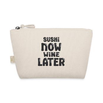 Amateur de cuisine japonaise Sushi Now Wine Later Sushi - Trousse biologique - nature - Devant