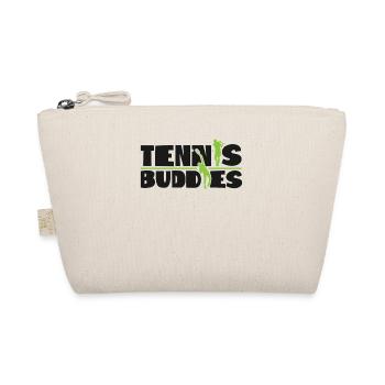 Drôle de joueur de tennis raquette Besties - Trousse biologique - nature - Devant