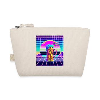 Bavarian Retro Design Folk Festival Gift Beer - Organic Pouch - nature - Front