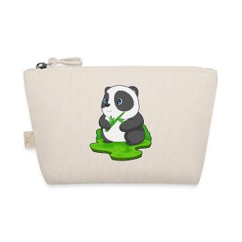 Panda Bamboo - Organic Pouch - nature - Front