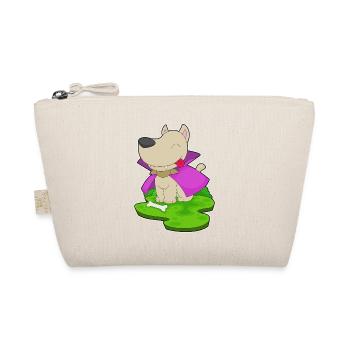 Dog Halloween Vampire - Organic Pouch - nature - Front