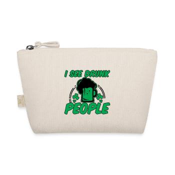 I See Drunk People 2 - Bio-Täschchen - Natur - Vorne
