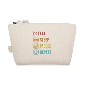 Eat Sleep Paddle Repeat Paddler Drummer Team - Trousse biologique - nature - Devant