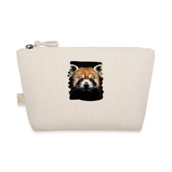 Red Panda Kleine Pandas Kleiner Roter Panda - Bio-Täschchen - Natur - Vorne