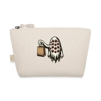 Gespenstische Party Trick Or Treat Halloween - Bio-Täschchen - Natur - Vorne