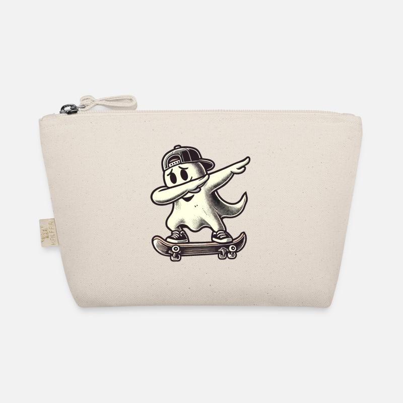 Skateboaring Dabbing Geist Skateboard Dab Bio-Täschchen
