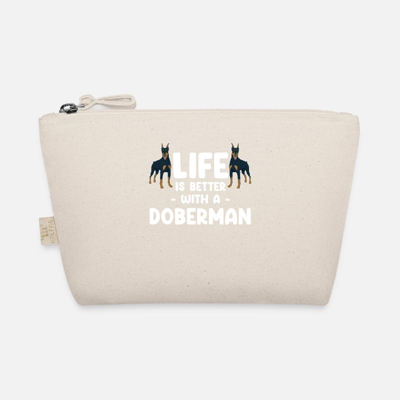 Life is better with a Doberman, Organic Pouch
