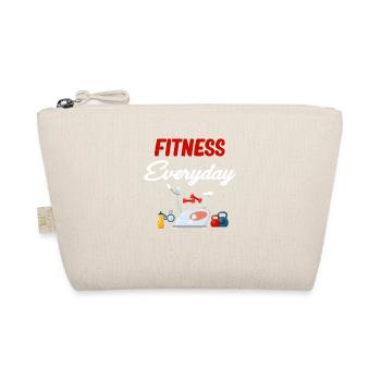 Fitness Every Day Enthusiasts Motivational - Organic Pouch - nature - Front