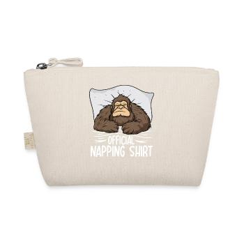 Bigfoot Official Napping Shirt - Organic Pouch - nature - Front