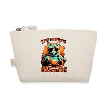 I Put The Pro In Procrastination 29 - Organic Pouch - nature - Front