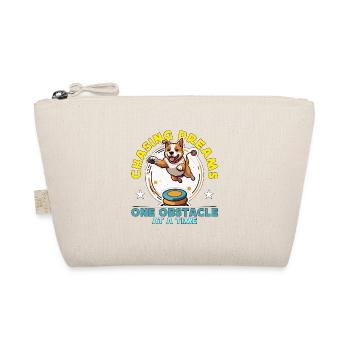Dog Agility Training Chasing Dreams One Dog Sport - Organic Pouch - nature - Front