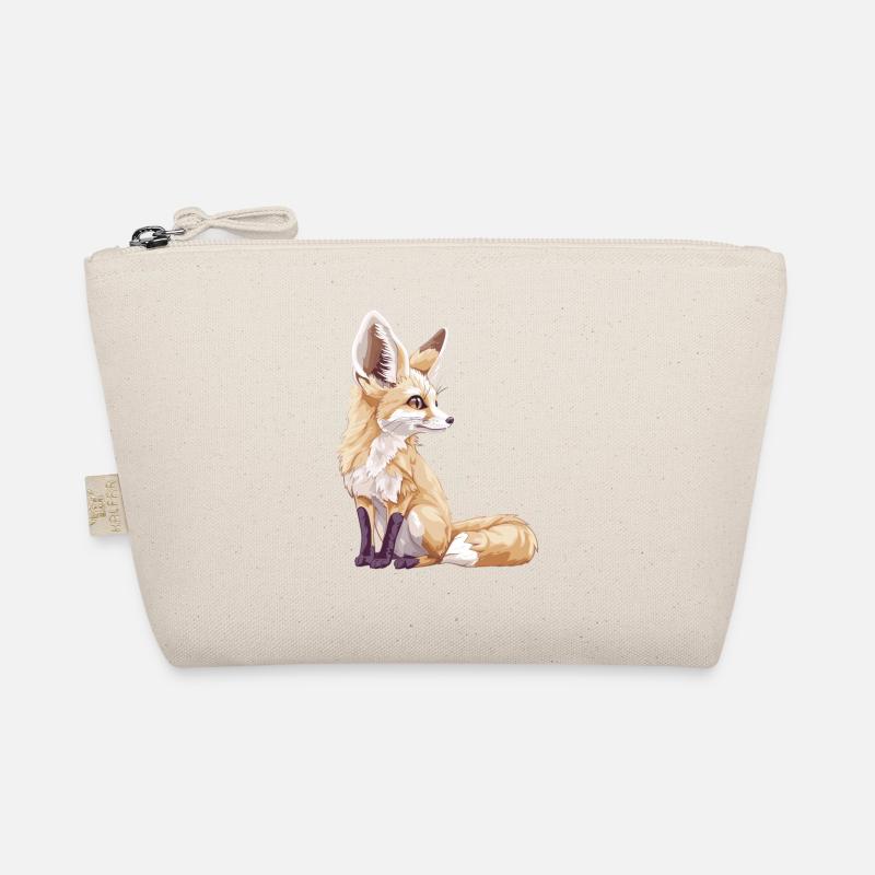 Fennec Fox Fenneks Fennek Bio-Täschchen