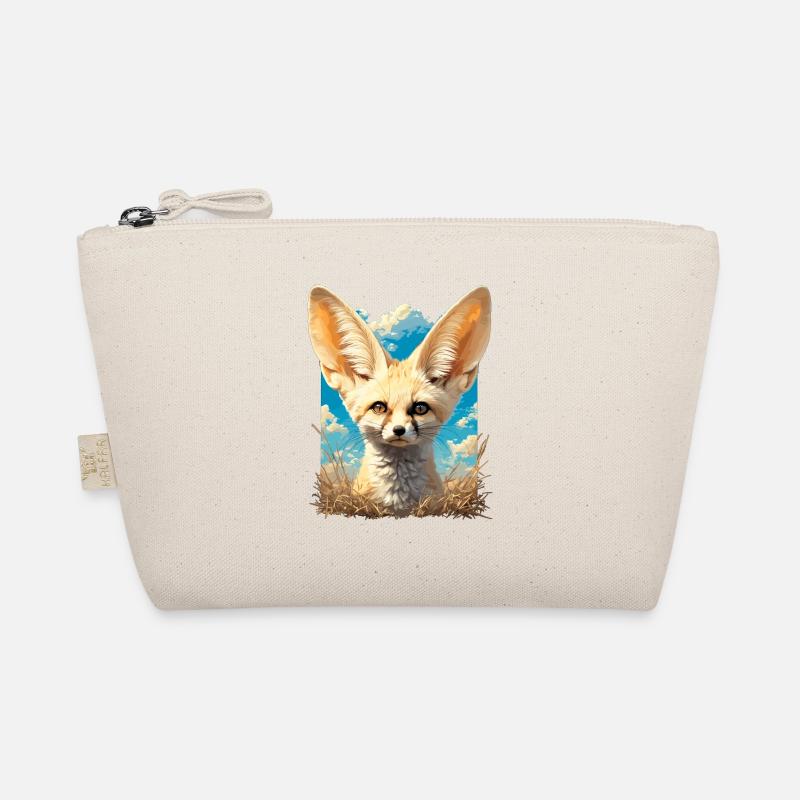 Fennec Fox Fenneks Fennek Bio-Täschchen