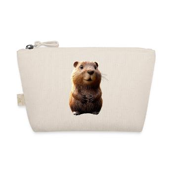 Castor Motif Castor Chuchoter Rongeurs Mignon Castor - Trousse biologique - nature - Devant