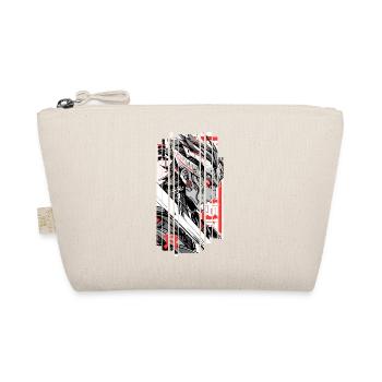 Warrior cyberpunk Géométrique rouge blanc japan - Trousse biologique - nature - Devant
