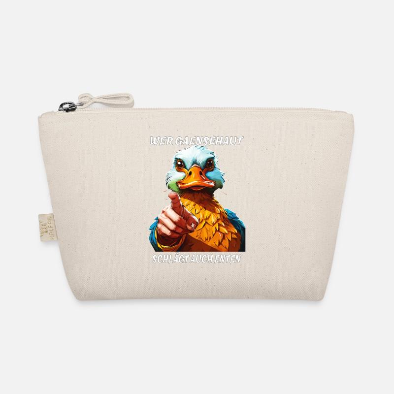 WHO BEATS GOOSEBUMPS ALSO DUCKS Organic Pouch