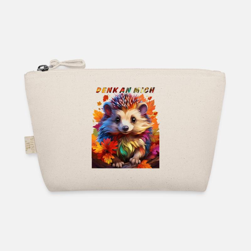 IGEL HERBST DENK AN MICH Bio-Täschchen