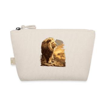 Lion Löwen Löwe - Trousse biologique - nature - Devant