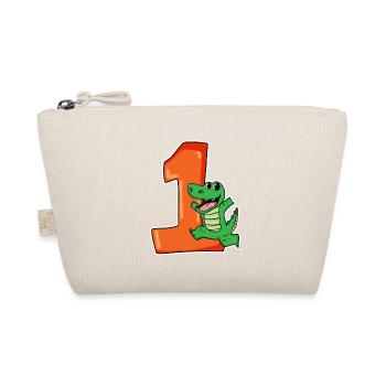 1 an - Inscription à l’école - Motif crocodile - Trousse biologique - nature - Devant