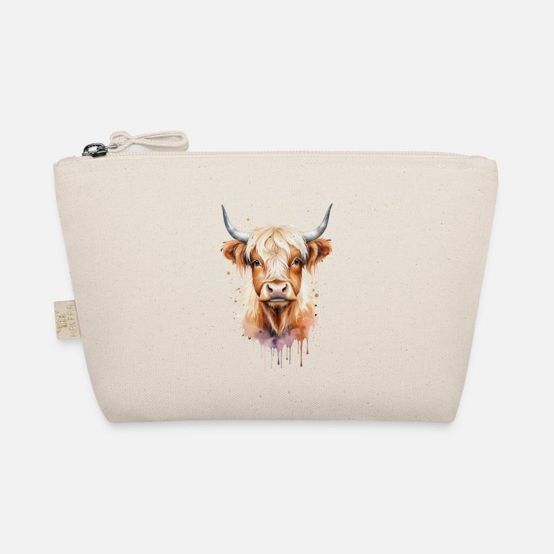 Highland Cow Art de l’aquarelle - Rustique et charmant Trousse biologique