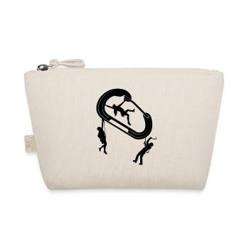 Night Walker Silhouette - Organic Pouch - nature - Front