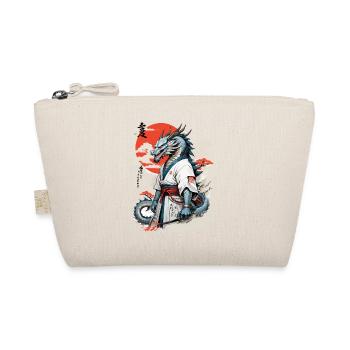 Dragon Samouraï Vintage Ukiyo-e Style Japon Art - Trousse biologique - nature - Devant
