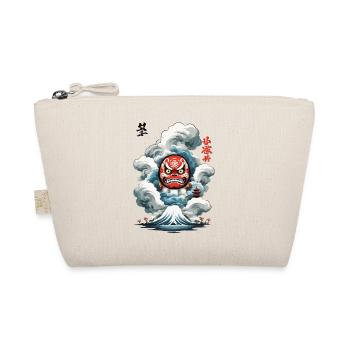 Esthétique japonaise Daruma Yokai Design - Trousse biologique - nature - Devant