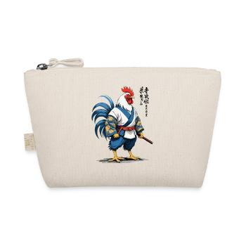 Coq Yokai Vaporwave Esthétique Samouraï Art - Trousse biologique - nature - Devant