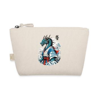 Dragon Samouraï Vintage Ukiyo-e Style - Trousse biologique - nature - Devant