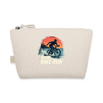 Combinaison de triathlon - triathlète à l’entraînement - Trousse biologique - nature - Devant