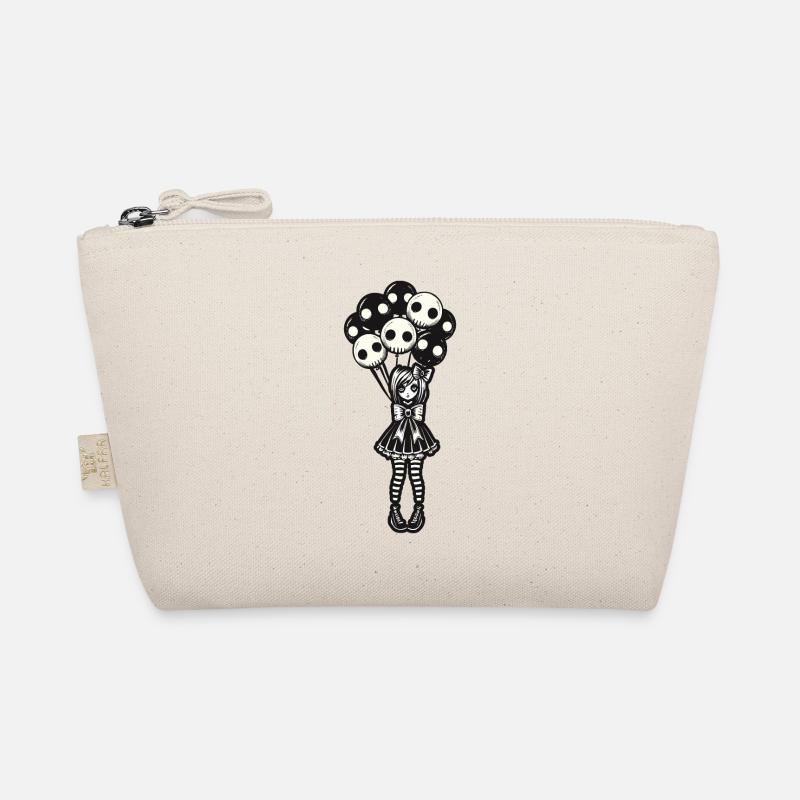 Emo Goth Girl Dark Gothic Design Organic Pouch