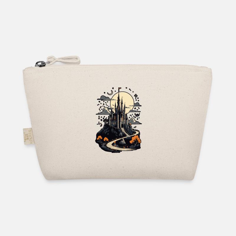 Spooky Haunted Castle Magical Haunted Castle Organic Pouch