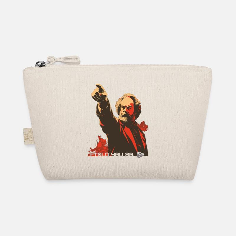 Propaganda-Stil: Marx, Ich hab's euch gesagt Bio-Täschchen