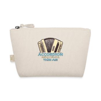 Accordion Making Music Out Of Wind Instrument - Organic Pouch - nature - Front