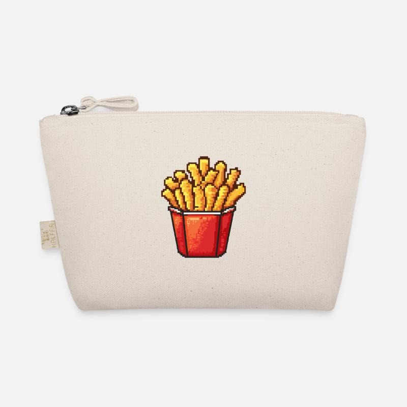 French fries pixel icon Organic Pouch