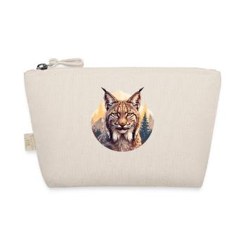 Lynx Luchse Luchs - Bio-Täschchen - Natur - Vorne