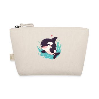 Orcas Orca - Organic Pouch - nature - Front